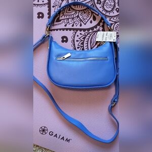 Chic Blue Mini Shoulder Bag